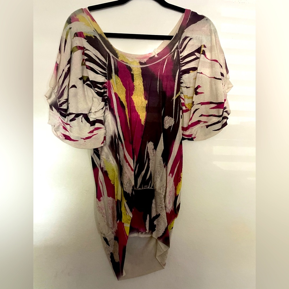 Super fun and colorful top